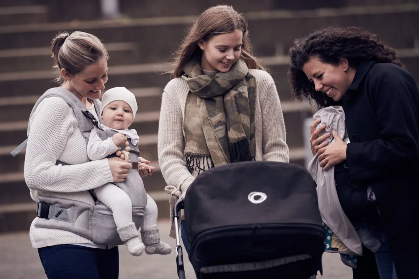 BÉABA Porte-Bébé Et Écharpes>Porte Bébé Najell X Beaba Grey