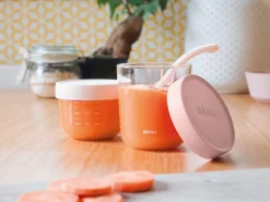 BÉABA Pots De Conservation>Portion Verre 250 Ml Old Pink
