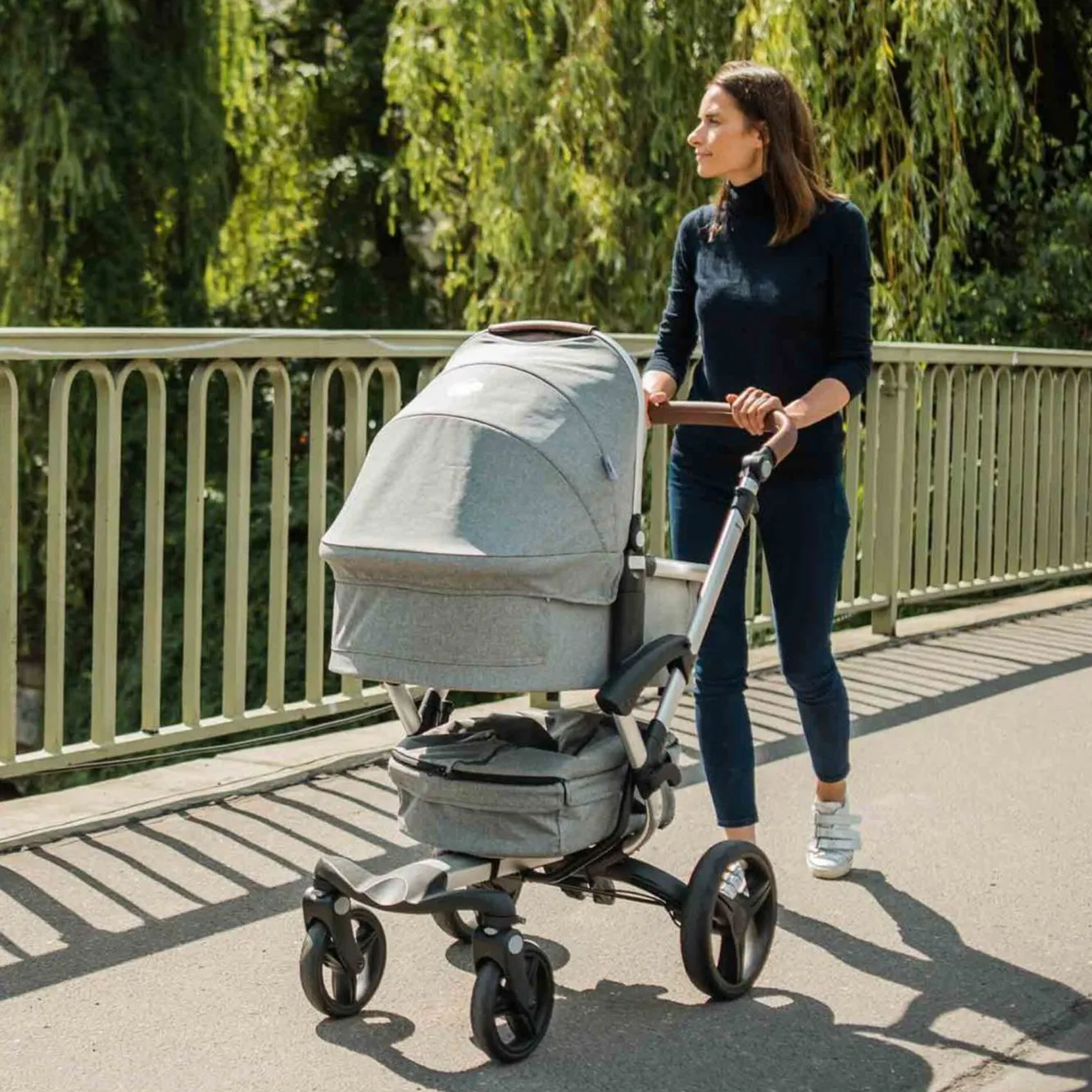 BÉABA Sorties De Bébé>Poussette 2 En 1 Bonavi 2 Artic Grey