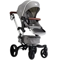 BÉABA Poussettes Et Accessoires>Poussette 2 En 1 Bonavi 2 Melange Grey