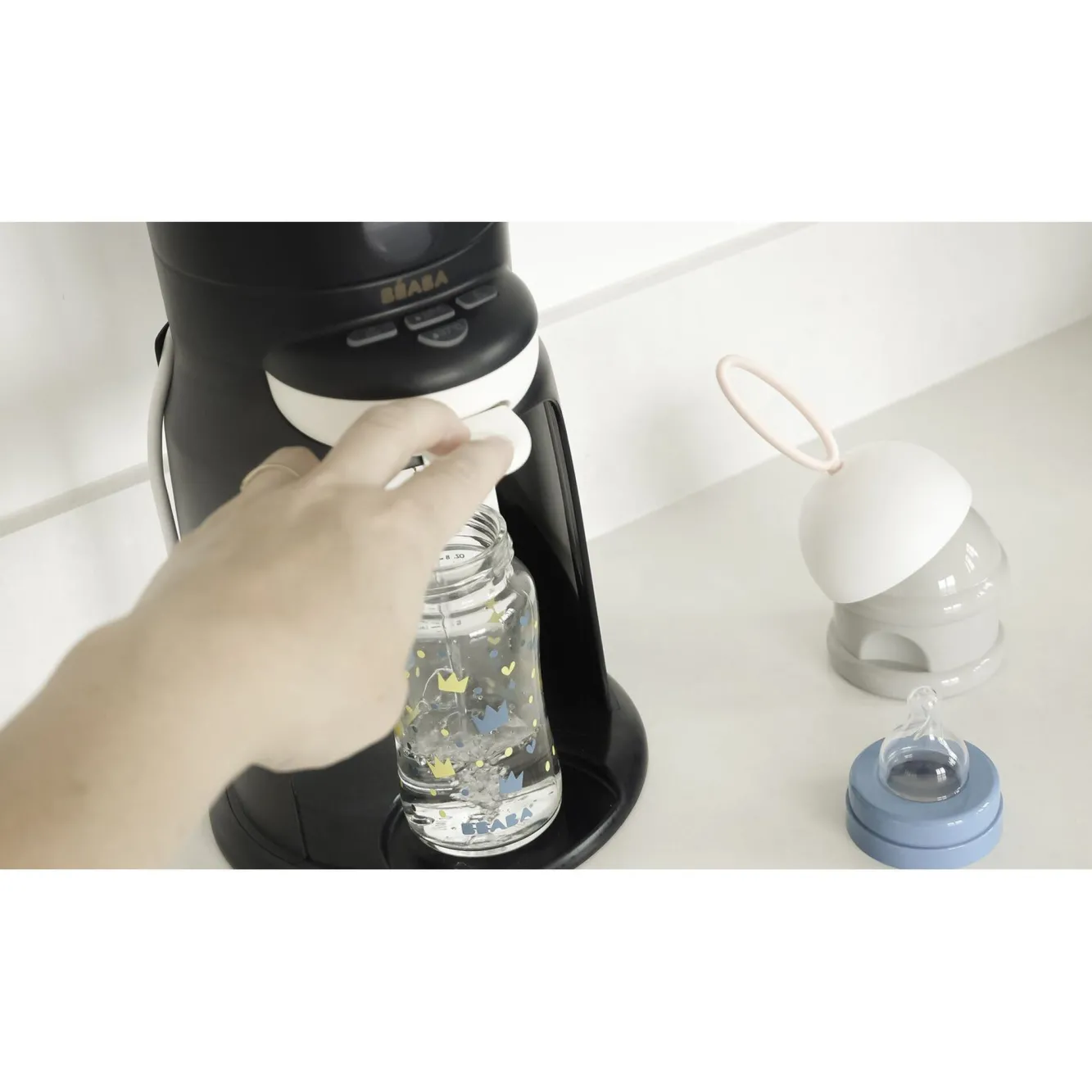 BÉABA Chauffe-Biberon Et Préparateurs>Preparateur De Biberon Bib'Expresso® Night-Blue