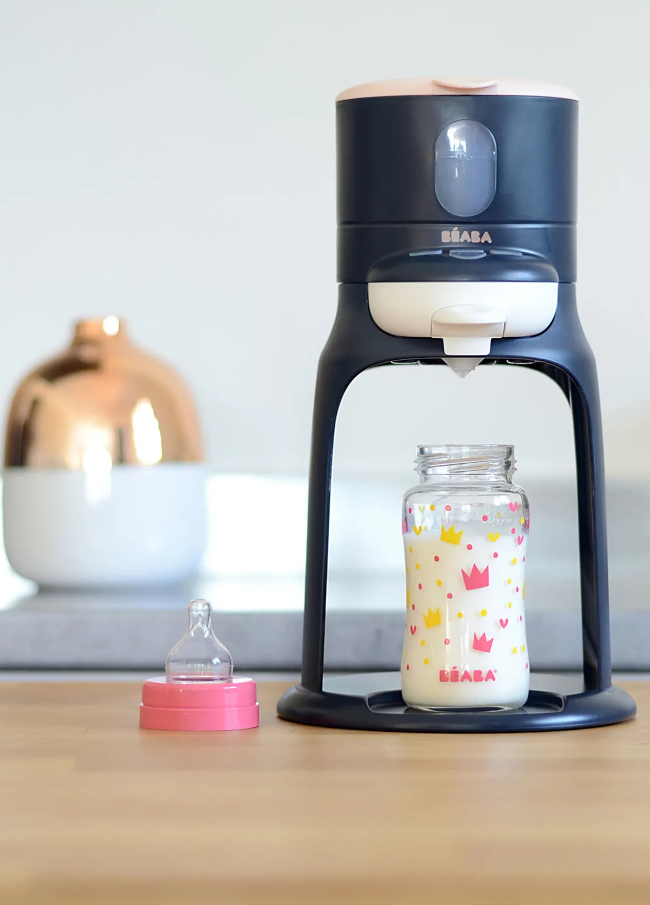 BÉABA Chauffe-Biberon Et Préparateurs>Preparateur De Biberon Bib'Expresso® Night-Blue