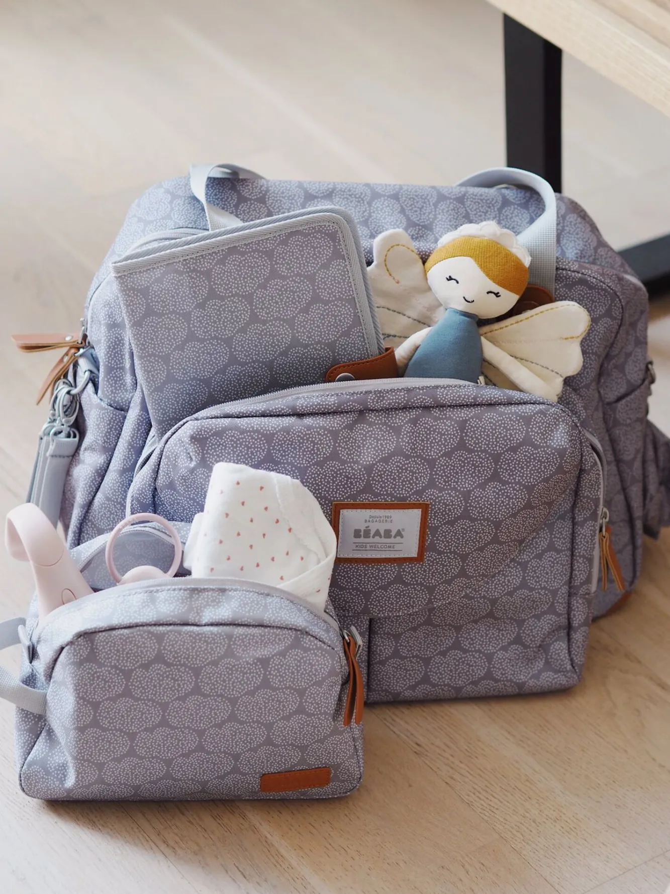 BÉABA Accessoires De Toilette>Protege Carnet De Sante Tiny Dots