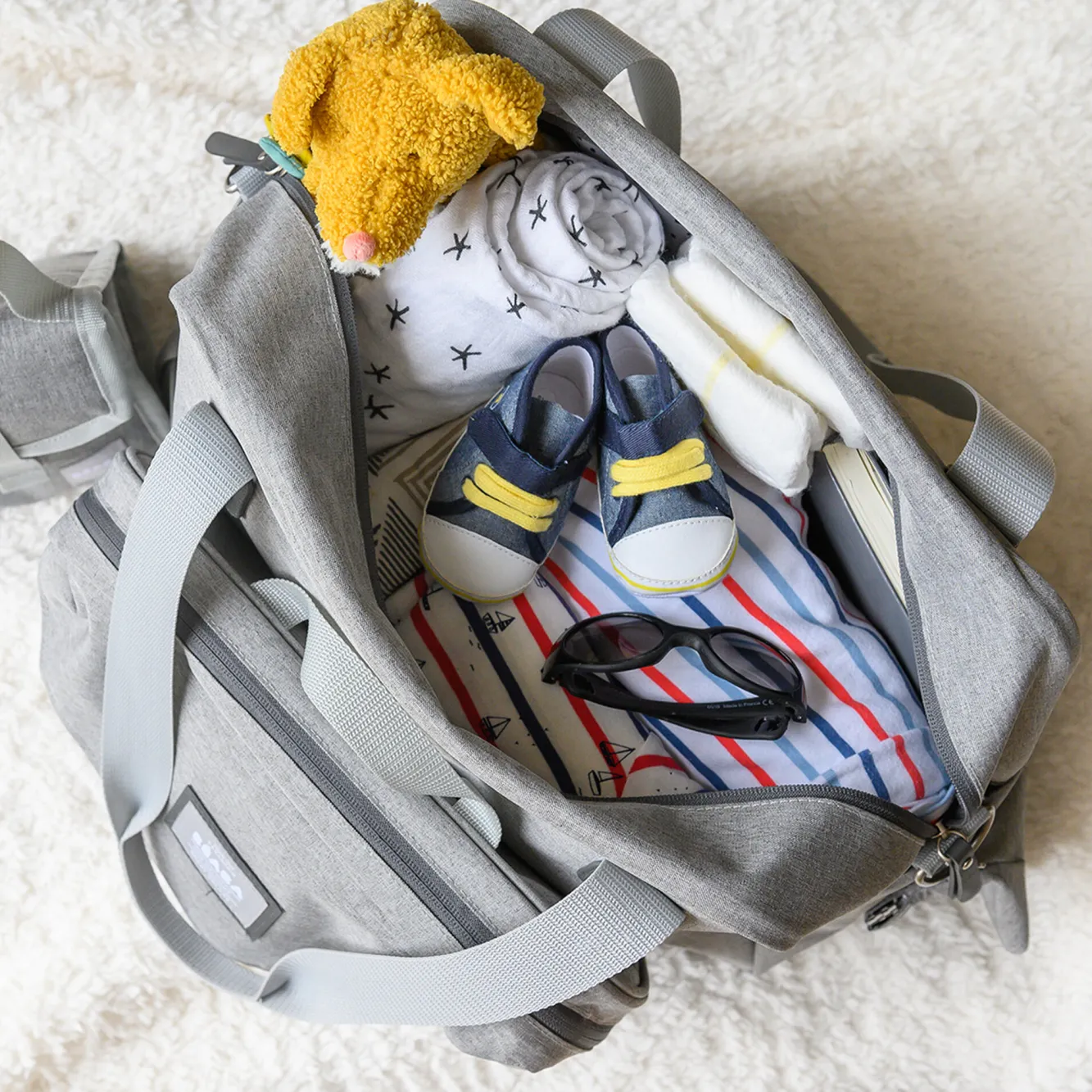 BÉABA Sacs À Langer>Sac A Langer Geneve Ii Heather Grey