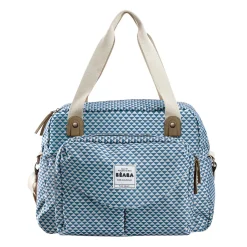 BÉABA Sacs À Langer>Sac A Langer Geneve Ii Play Print Blue