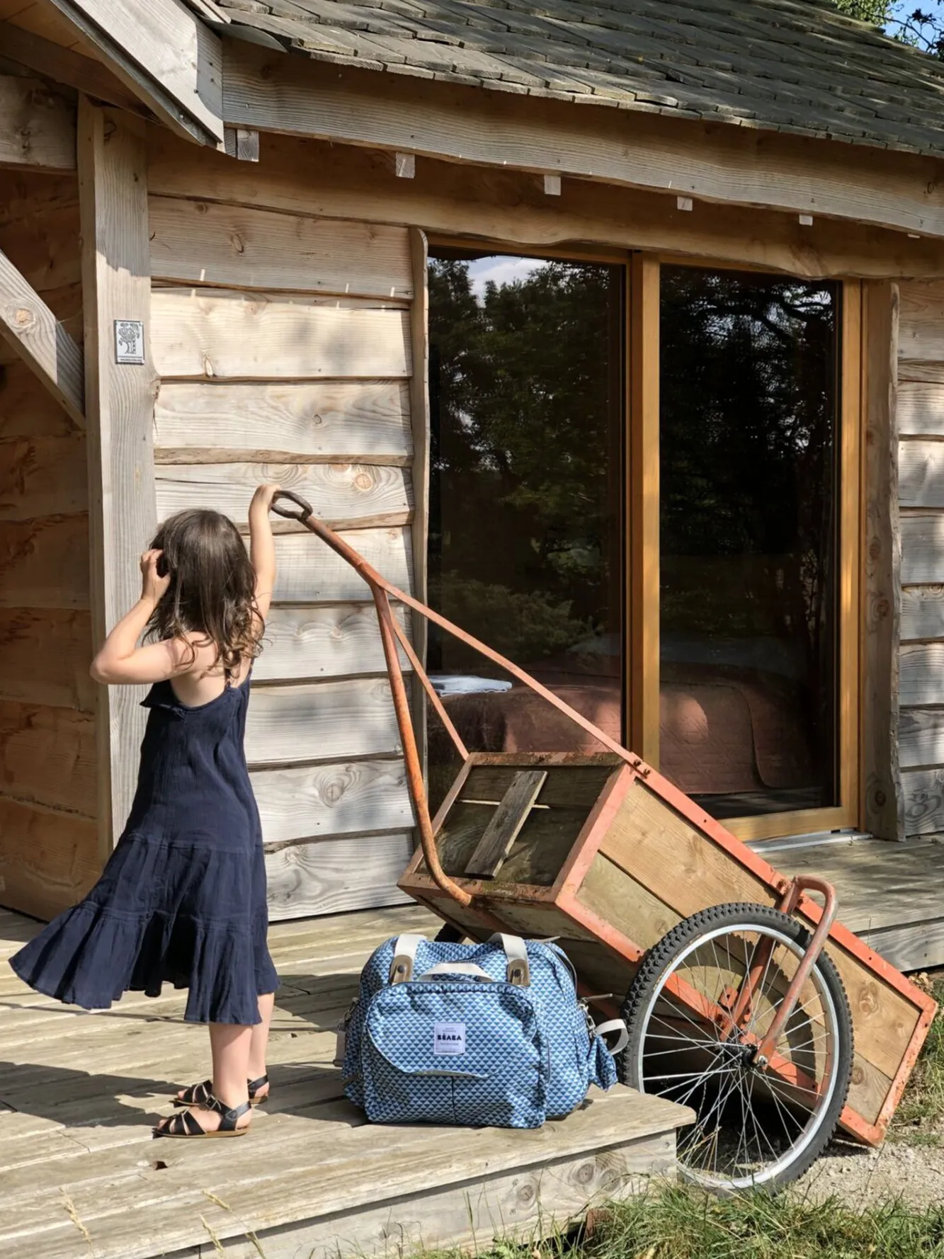 BÉABA Sacs À Langer>Sac A Langer Geneve Ii Play Print Blue