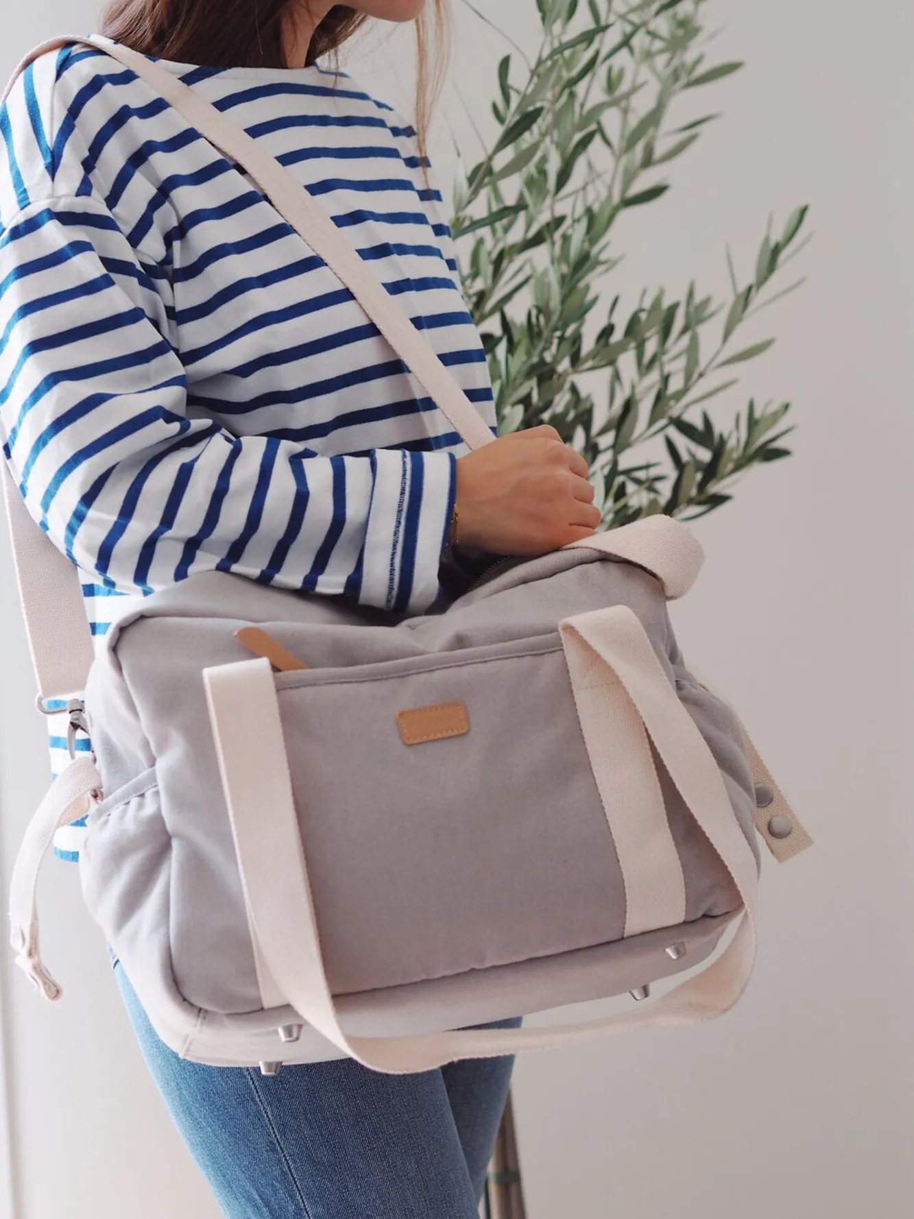 BÉABA Sorties De Bébé>Sac A Langer Paris Pearl Grey