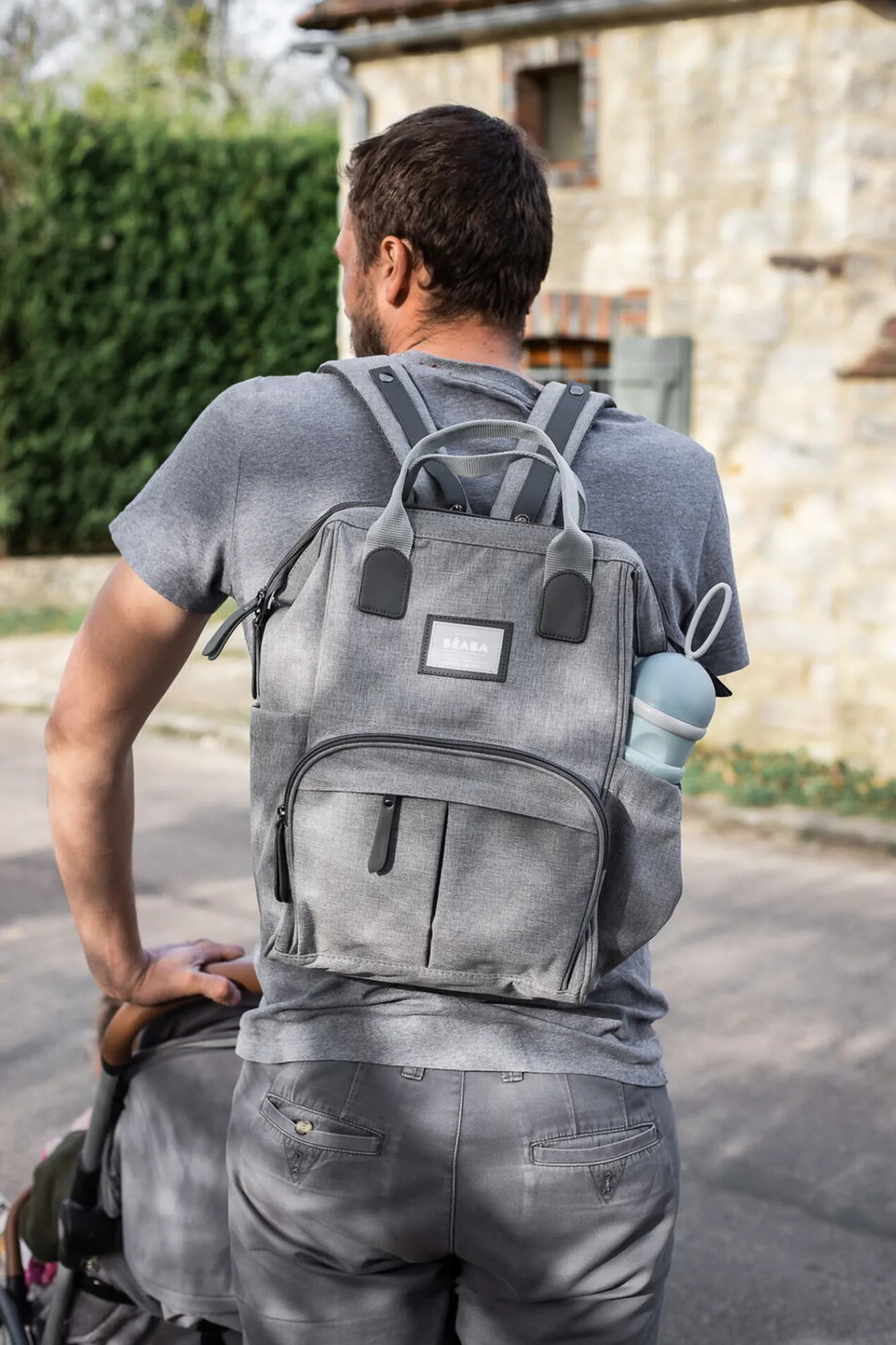BÉABA Sacs De Voyage>Sac A Langer Wellington Heather Grey