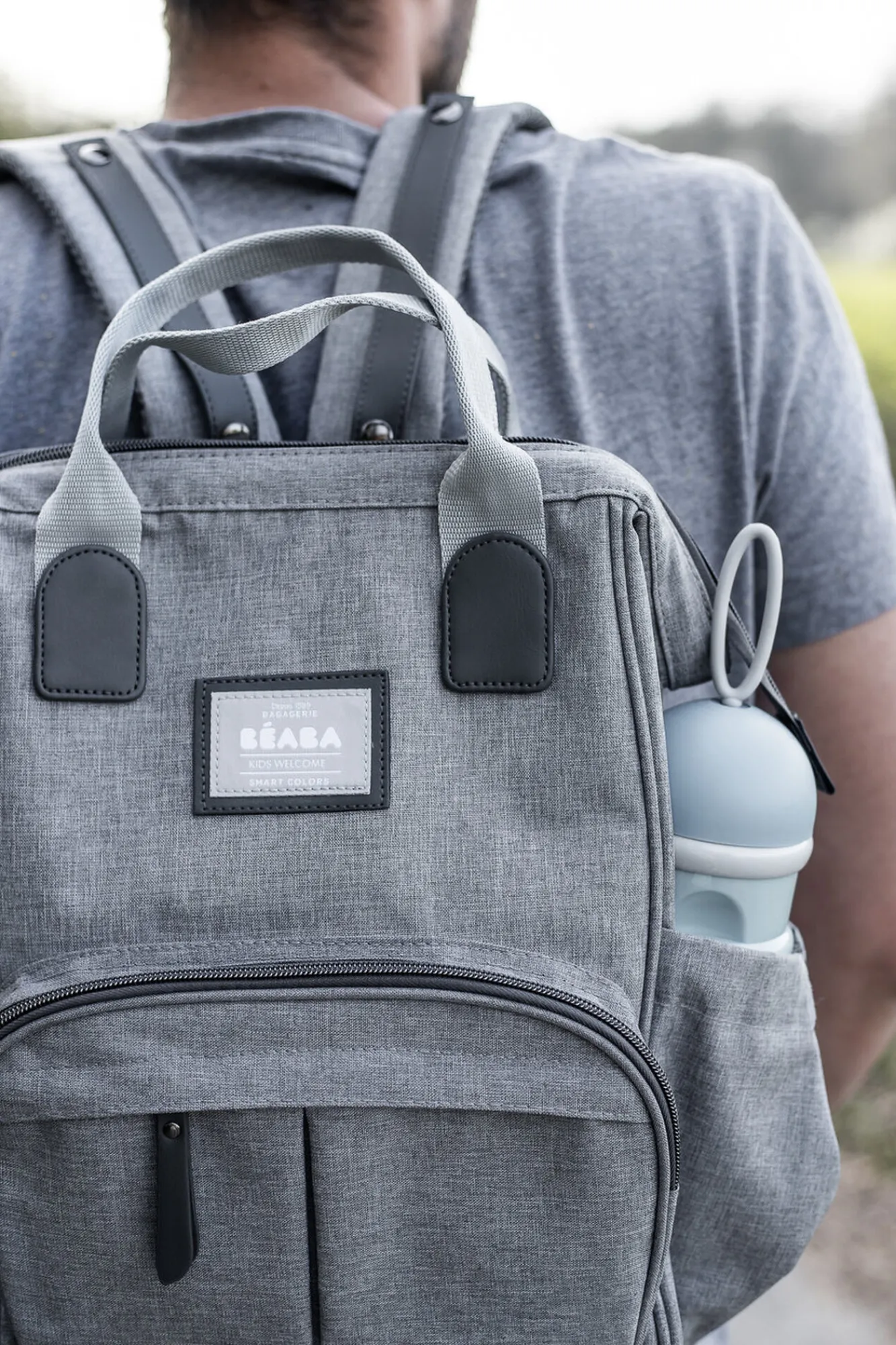 BÉABA Sacs De Voyage>Sac A Langer Wellington Heather Grey