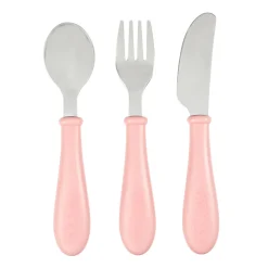 BÉABA Couverts, Vaisselle Et Bavoirs>Set 3 Couverts Inox Old Pink