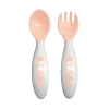 BÉABA Couverts, Vaisselle Et Bavoirs>Set De 2 Couverts Ergonomiques 2Eme Age Pink