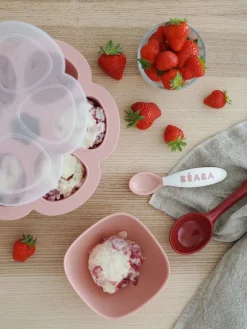 BÉABA Couverts, Vaisselle Et Bavoirs>Set De 2 Couverts Ergonomiques 2Eme Age Pink