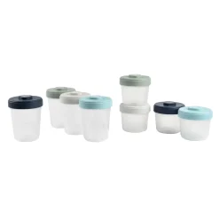 BÉABA Pots De Conservation>Set 2Eme Age 8 Portions Clip (4X150Ml + 4X250Ml)