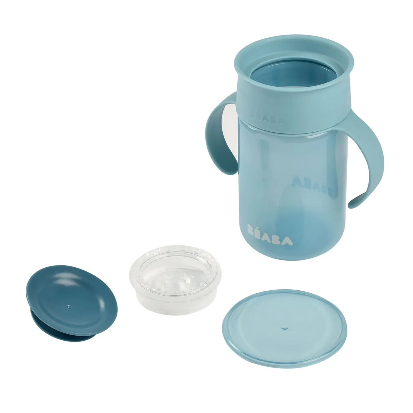 BÉABA Biberons Et Accessoires>Tasse D'Apprentissage 360° Blue