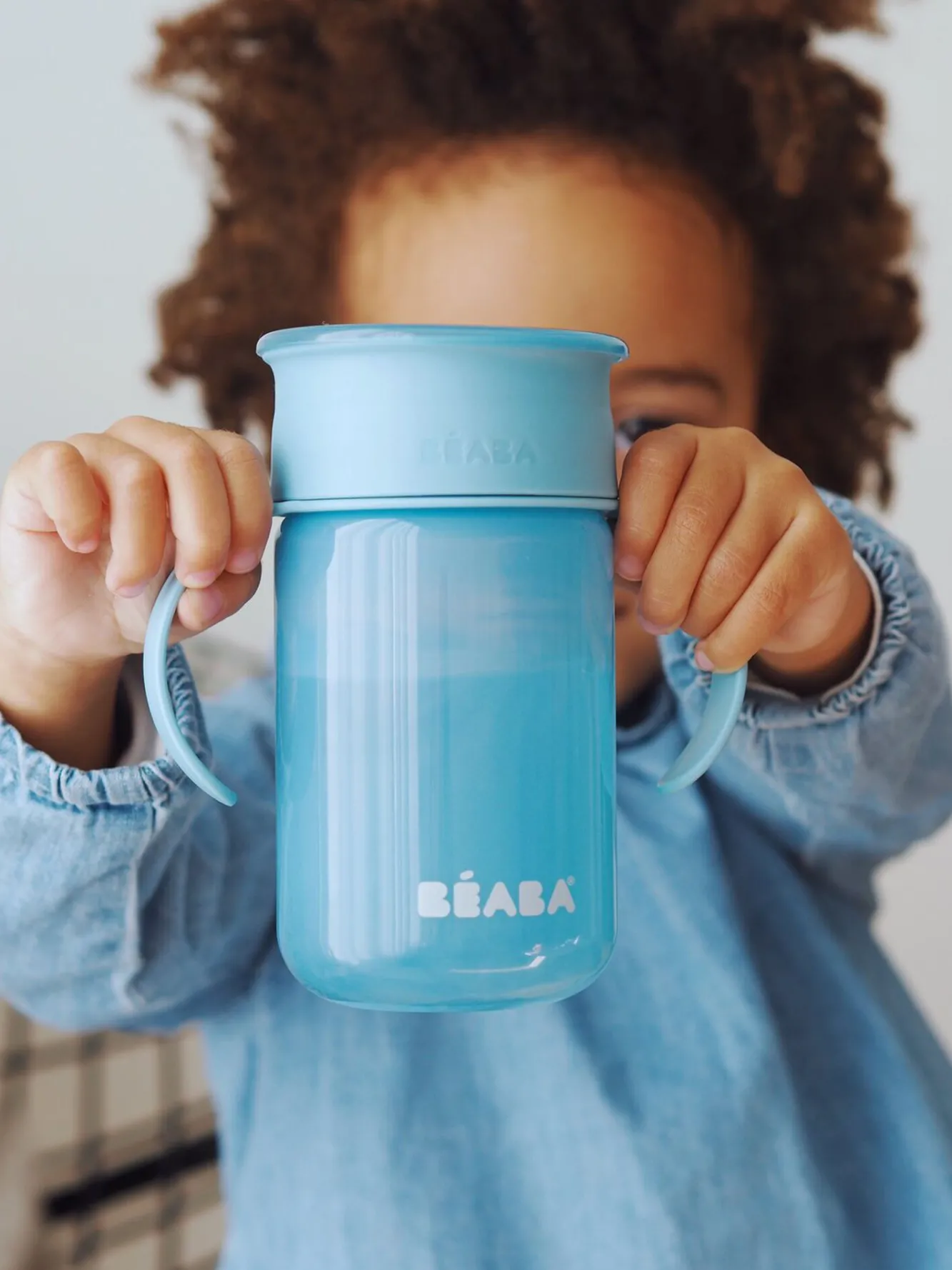 BÉABA Biberons Et Accessoires>Tasse D'Apprentissage 360° Blue