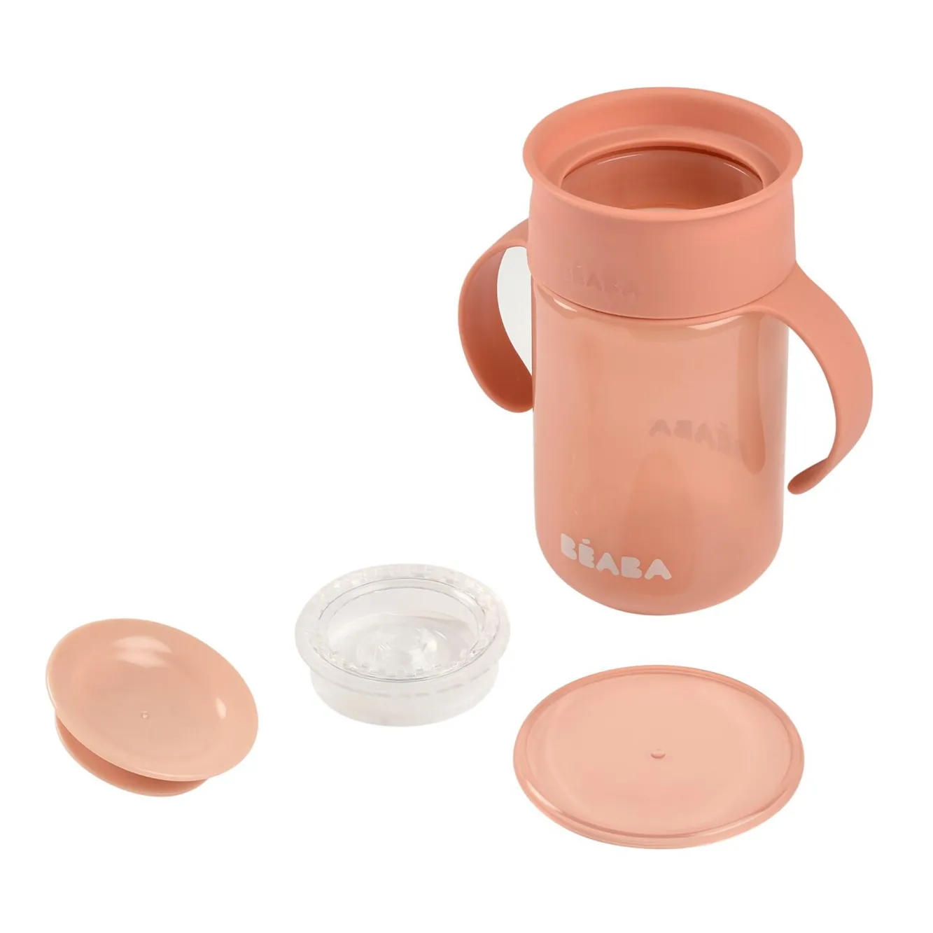 BÉABA Biberons Et Accessoires>Tasse D'Apprentissage 360° Pink