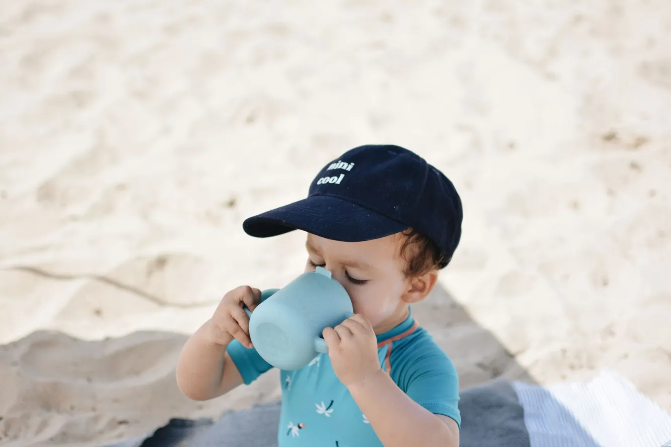 BÉABA Couverts, Vaisselle Et Bavoirs>Tasse D'Apprentissage Silicone Blue