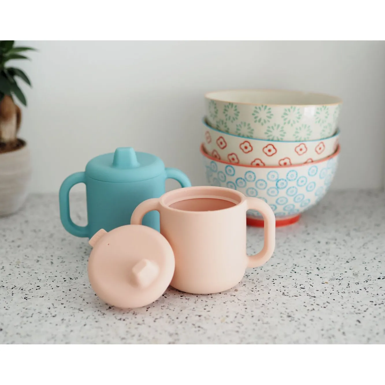 BÉABA Couverts, Vaisselle Et Bavoirs>Tasse D'Apprentissage Silicone Pink