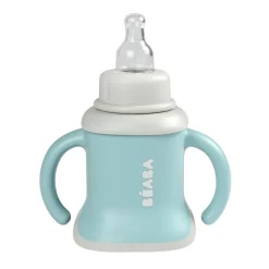 BÉABA Couverts, Vaisselle Et Bavoirs>Tasse Evoluclip 3 En 1 Airy Green