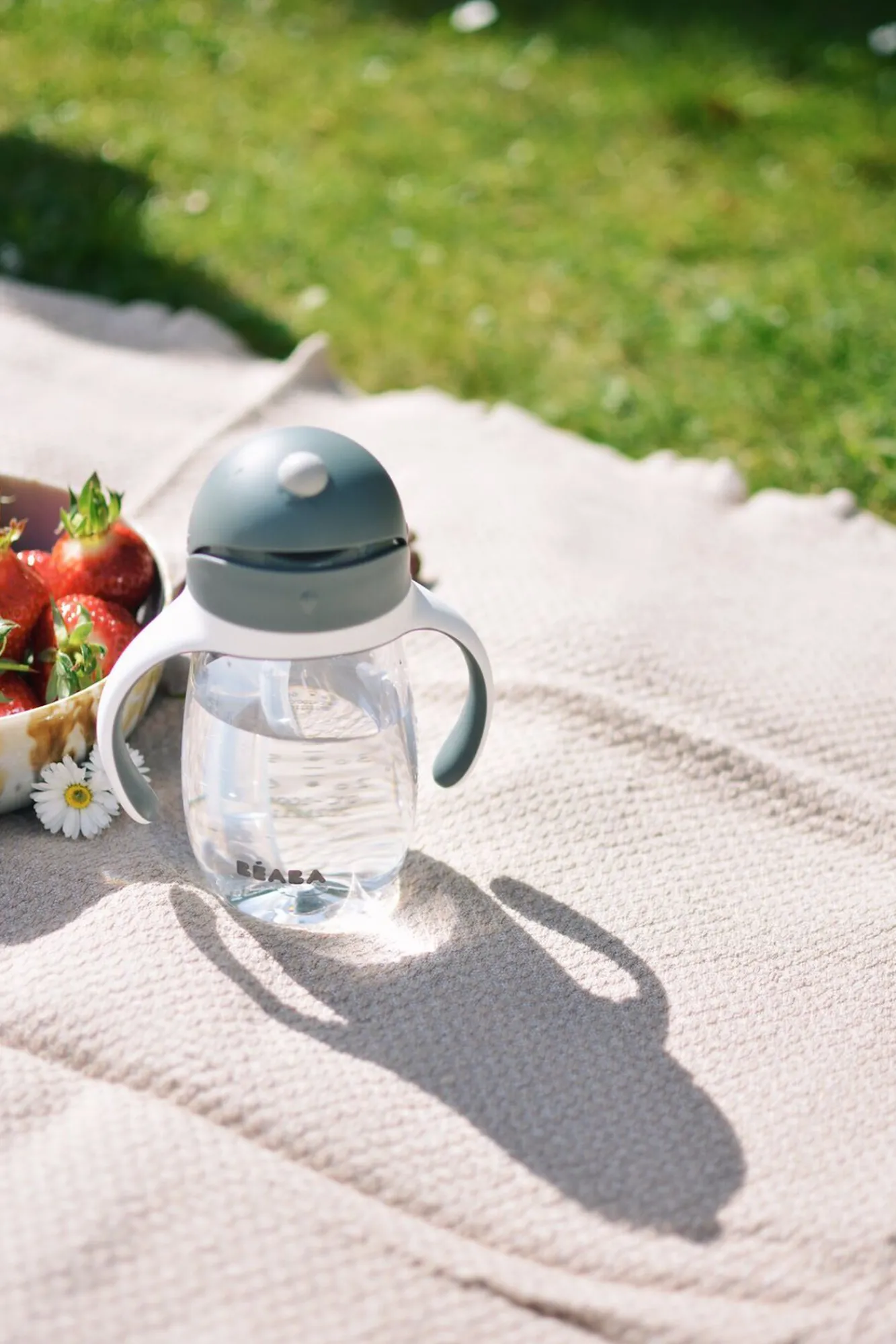 BÉABA Couverts, Vaisselle Et Bavoirs>Tasse Paille 300 Ml Mineral Grey