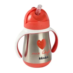 BÉABA Couverts, Vaisselle Et Bavoirs>Tasse Paille Inox 250 Ml Mathilde Cabanas