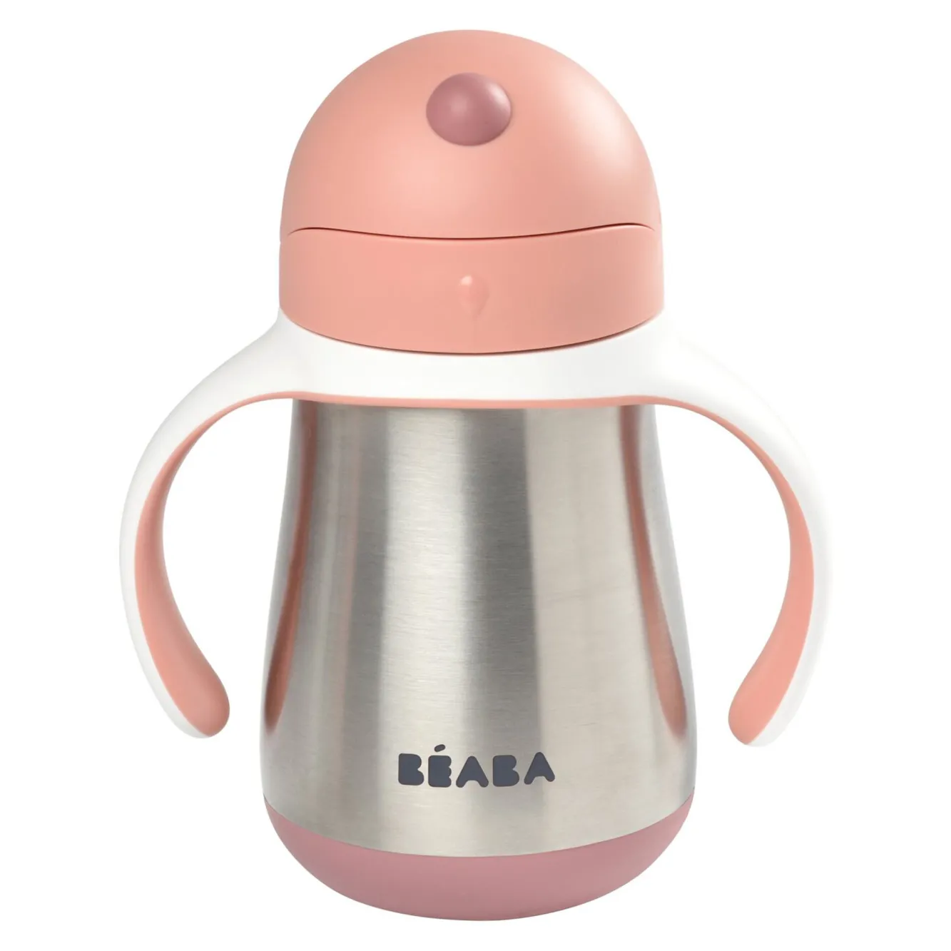 BÉABA Couverts, Vaisselle Et Bavoirs>Tasse Paille Inox 250 Ml Old Pink