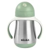 BÉABA Couverts, Vaisselle Et Bavoirs>Tasse Paille Inox 250 Ml Sage Green