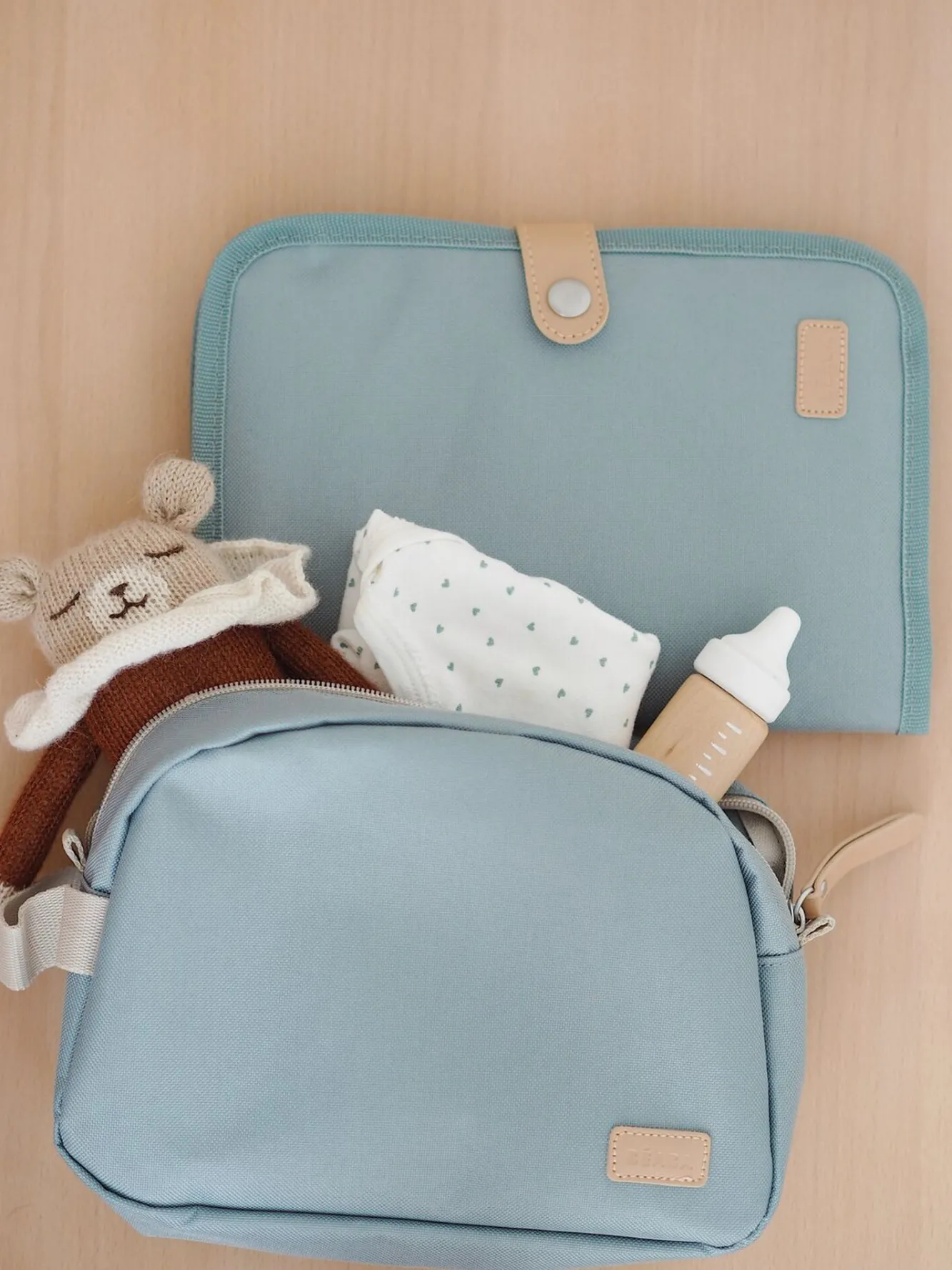 BÉABA Accessoires De Toilette>Trousse De Toilette Sage Green