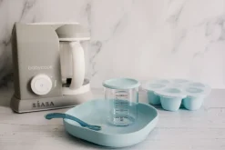 Assiette Silicone Ventouse Light Blue*BÉABA Sale