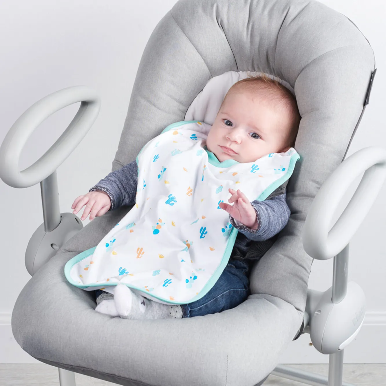 Bavoir Coton Cactus*BÉABA Online