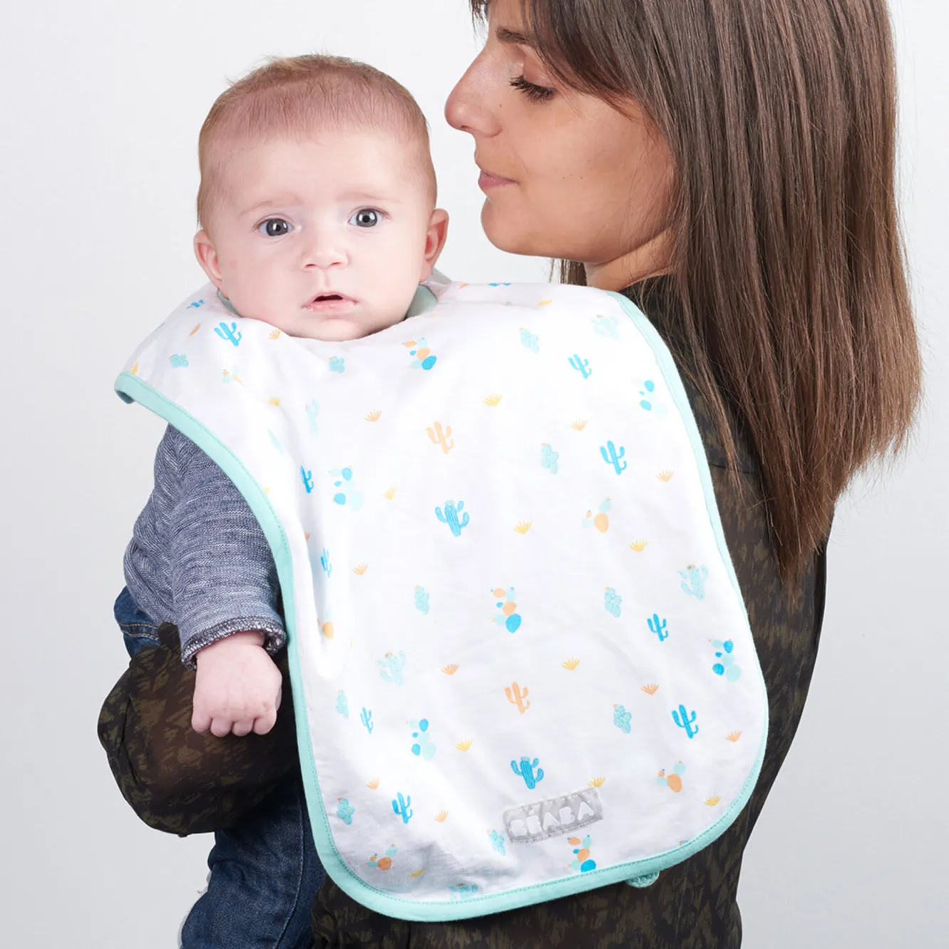 Bavoir Coton Cactus*BÉABA Online
