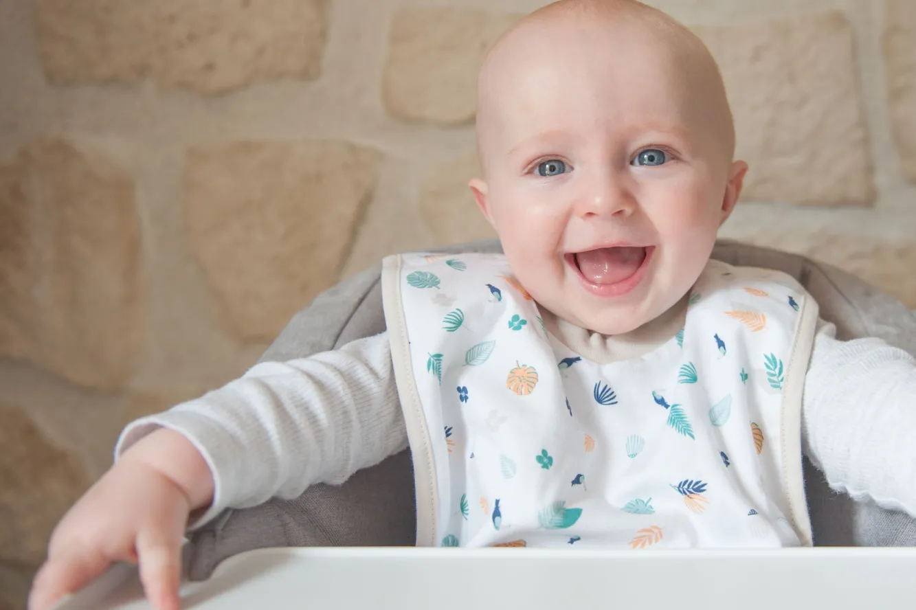 Bavoir Coton Tropical*BÉABA Best