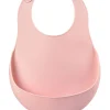 Bavoir Silicone Old Pink*BÉABA Clearance