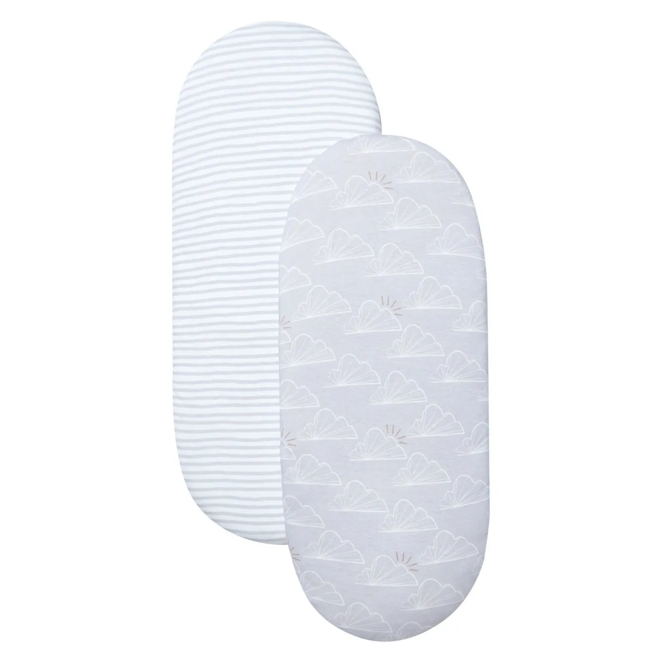 Beaba By Shnuggle - Lot 2 Draps Housse*BÉABA Clearance