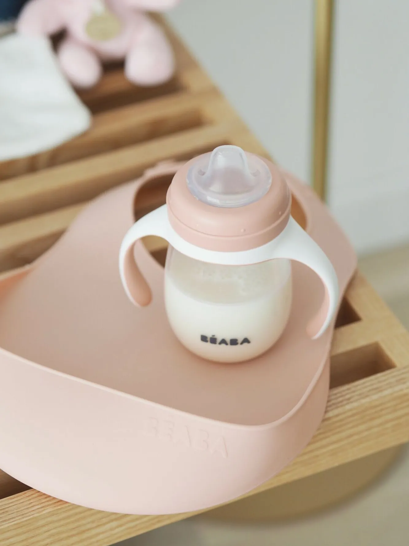 Biberon D'Apprentissage 2 En 1 210 Ml Old Pink*BÉABA New