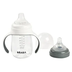 Biberon D'Apprentissage 2 En 1 210 Ml Mineral Grey*BÉABA New