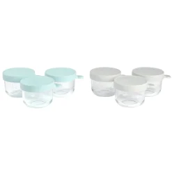 Coffret 6 Portions Verre 150 Ml Grey/Blue*BÉABA Online