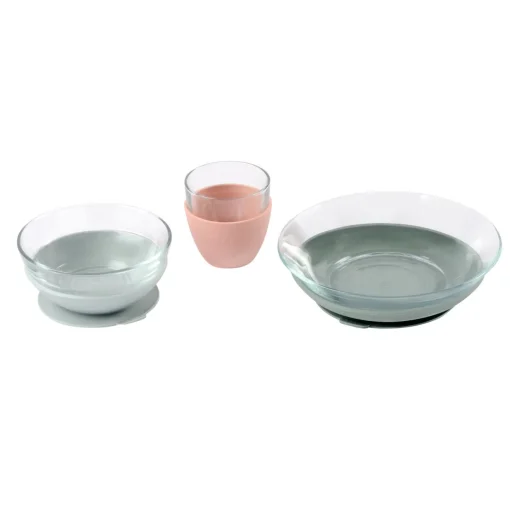Coffret Repas Verre Eucalyptus*BÉABA Discount