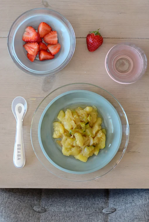 Coffret Repas Verre Eucalyptus*BÉABA Discount