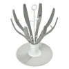 Egoutte-Biberon Flower Pliable Grey*BÉABA Online