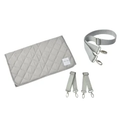 Kit Accessoires - Sac Light Grey : Matelas Amovible, Attache*BÉABA Outlet
