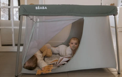 Lit Parapluie 3 En 1 Eazy Sleep Mineral Grey*BÉABA Outlet