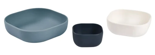 Lot De 3 Bols Silicone Gigogne Night Blue*BÉABA Discount