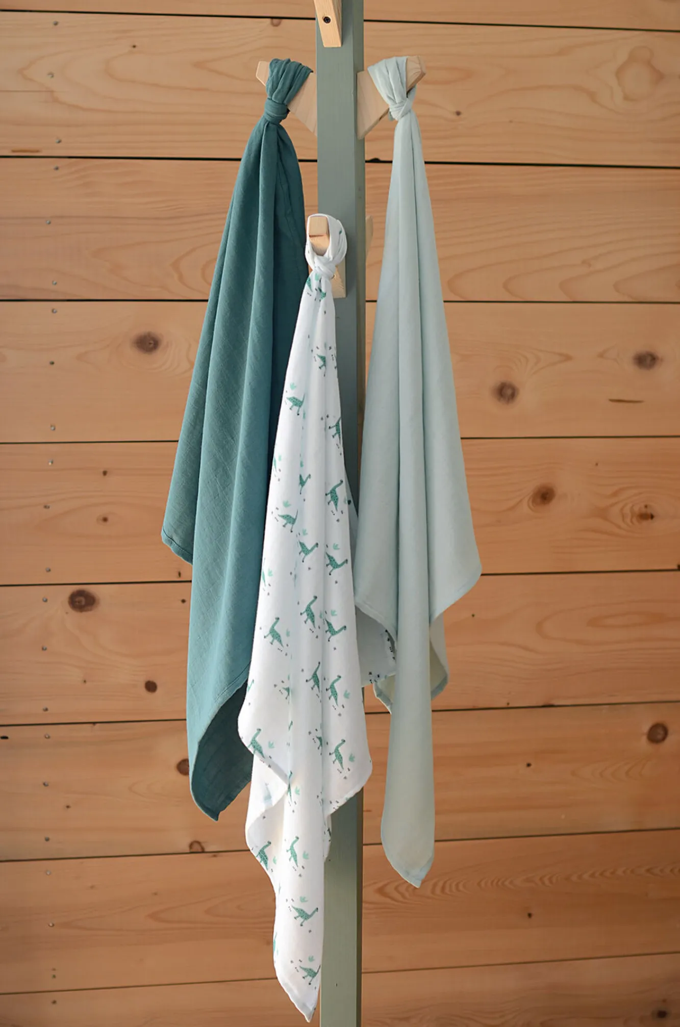 Lot De 3 Langes En Coton Jurassic*BÉABA Clearance