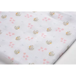 Lot De 3 Langes En Coton Swans*BÉABA