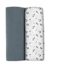 Lot De 2 Langes Xxl En Coton Stormy Weather/Spring Flower*BÉABA Online