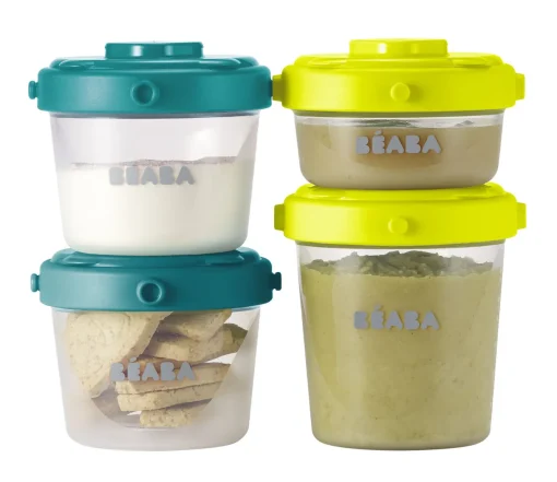 Lot De 6 Portions Clip 1Er Age 60 Et 120 Ml Neon*BÉABA