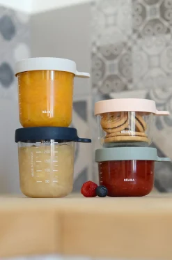 Lot De 4 Portions Verre - Eucalyptus*BÉABA Outlet