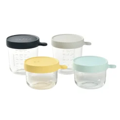 Lot De 4 Portions Verre - Pastel*BÉABA Sale