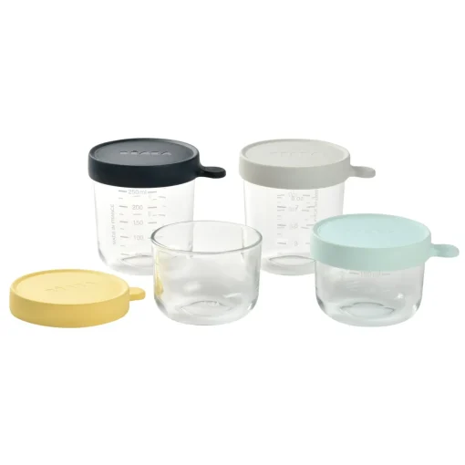Lot De 4 Portions Verre - Pastel*BÉABA Sale
